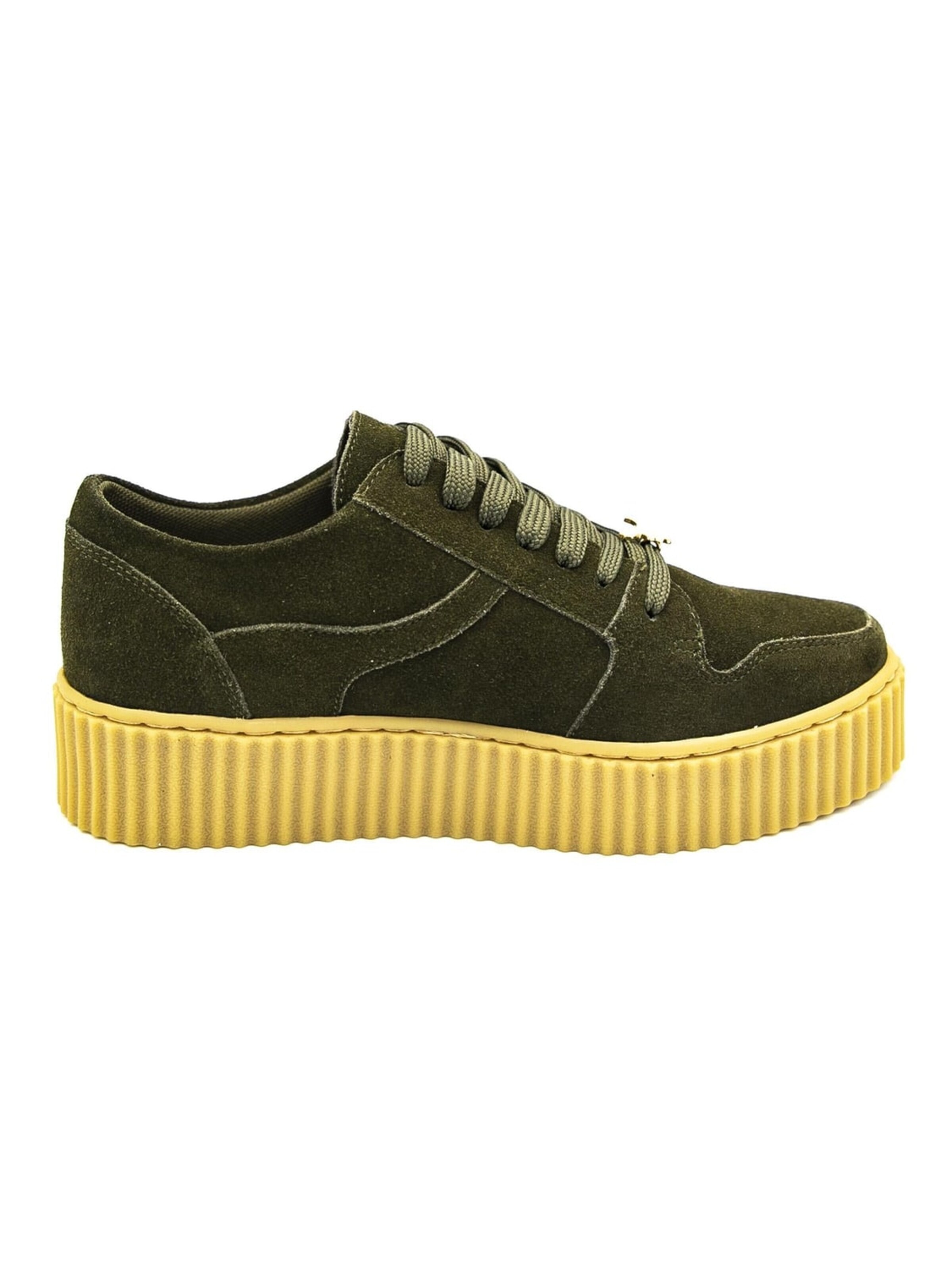 Windsor Smith Athletic lace-up shoe 'Oracle Shoes' in Green