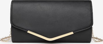 Miss Lulu Clutch in Black: front