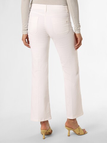 Cambio Boot cut Jeans 'Tess' in White