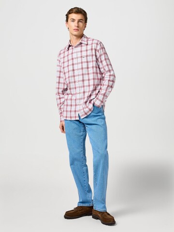 regular Jeans 'Texas Skyline Splash' di WRANGLER in blu