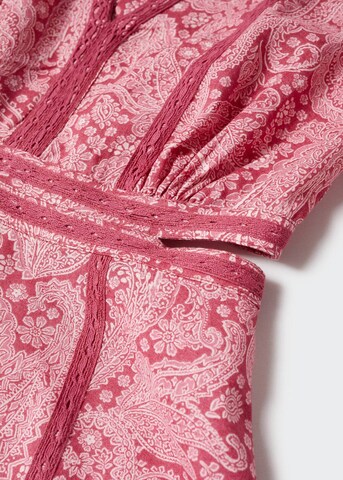 MANGO Šaty 'Cutty' – pink
