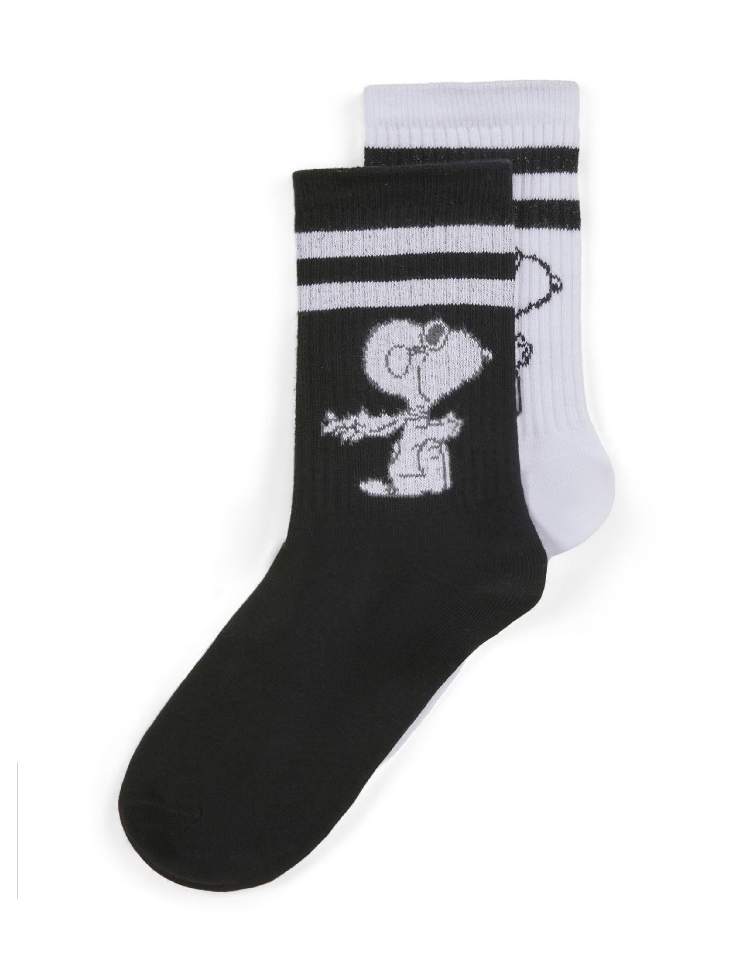 CODELLO Socken in schwarz / weiß, Produktansicht