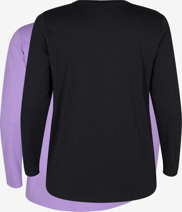 Zizzi Shirt in Purple