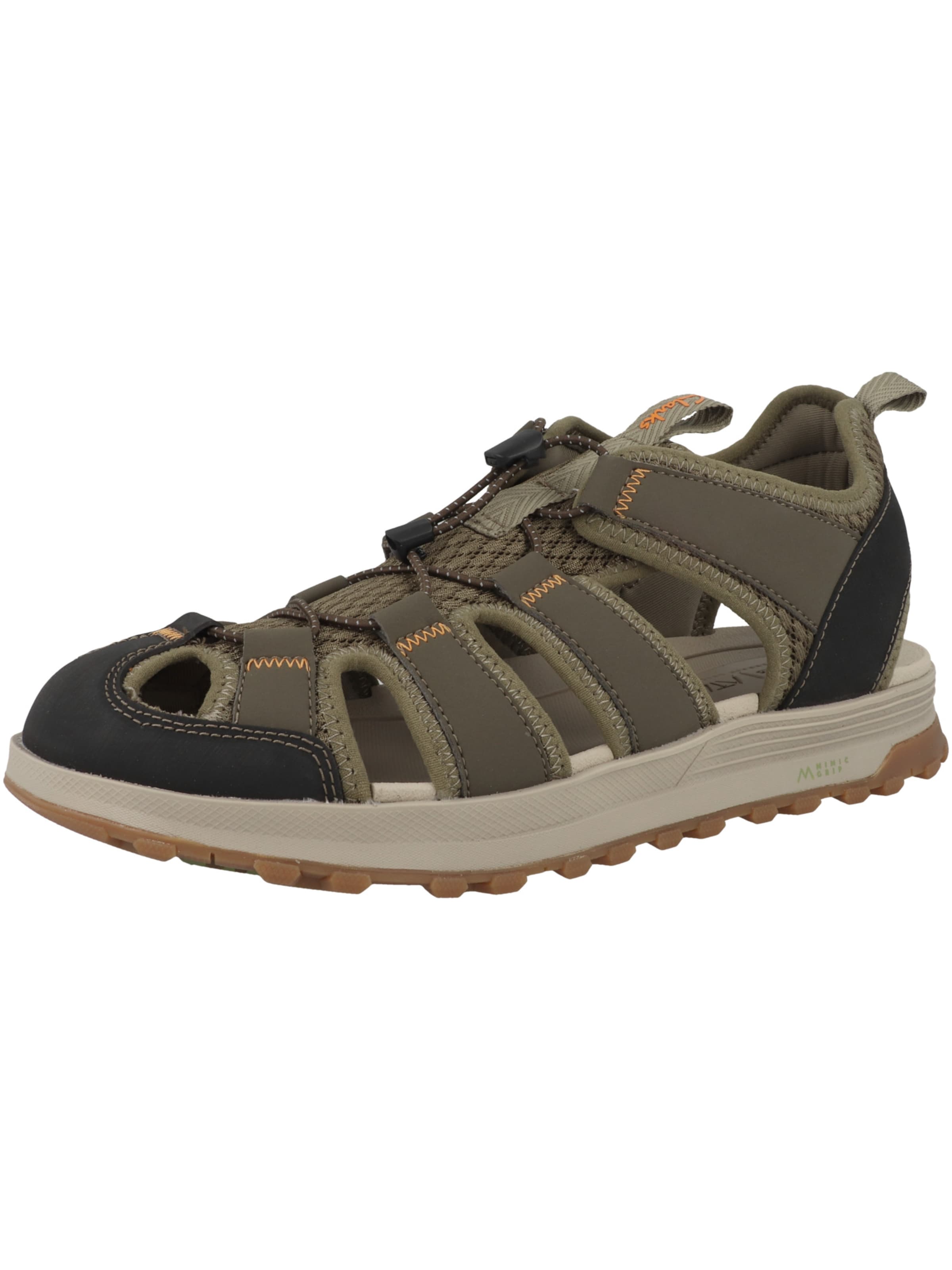 CLARKS Hiking Sandals in Green ABOUT YOU