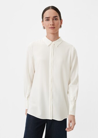 COMMA Blouse in White: front