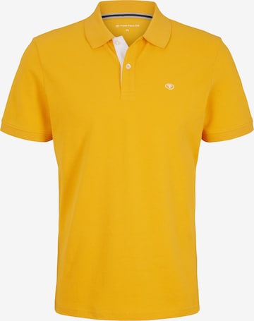 T-Shirt TOM TAILOR en jaune : devant