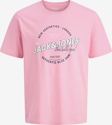 Jack & Jones Plus Shirt in Pink: front