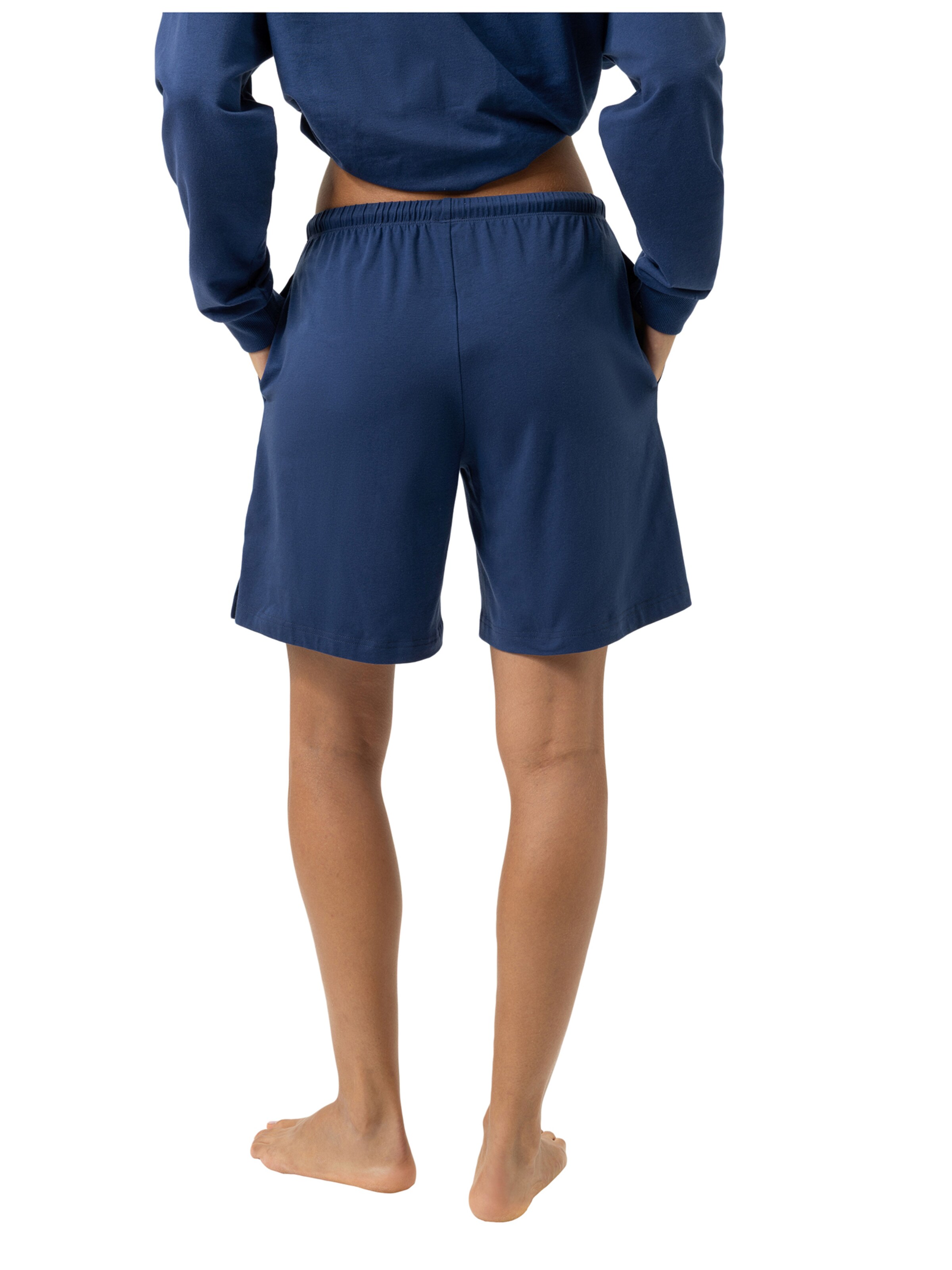 Pantalon de pyjama 'Solid Love' Mey en bleu