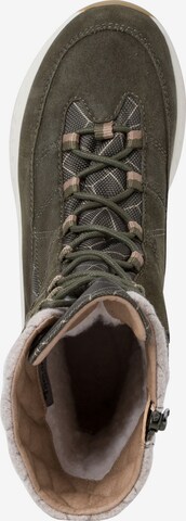TAMARIS Lace-Up Boots in Green