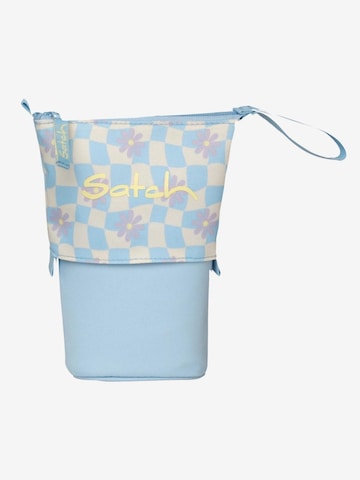 Satch Bag 'Federmäppchen Pencil Slider' in Blue: front