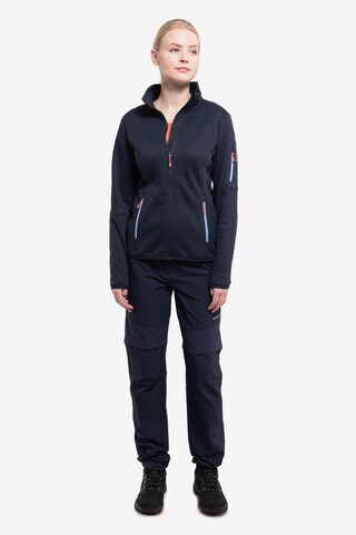 ICEPEAK Athletic Fleece Jacket in Blue