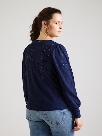 ONLY Carmakoma Shirt 'CARCATTLEYA' in Blue