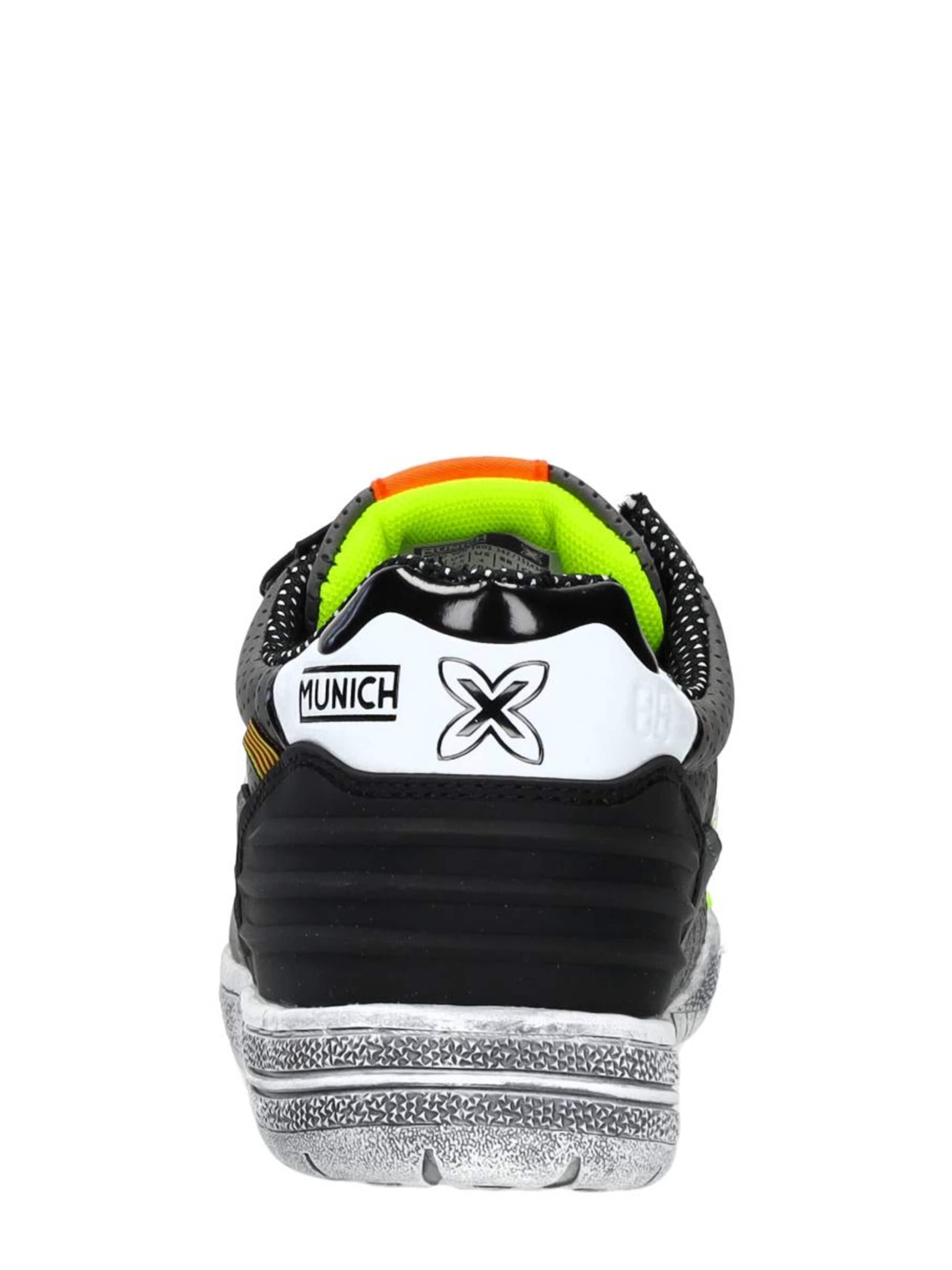MUNICH Sneakers 'Klittenband Laag' in Grijs