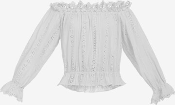 Camicia da donna di MYMO in bianco: frontale