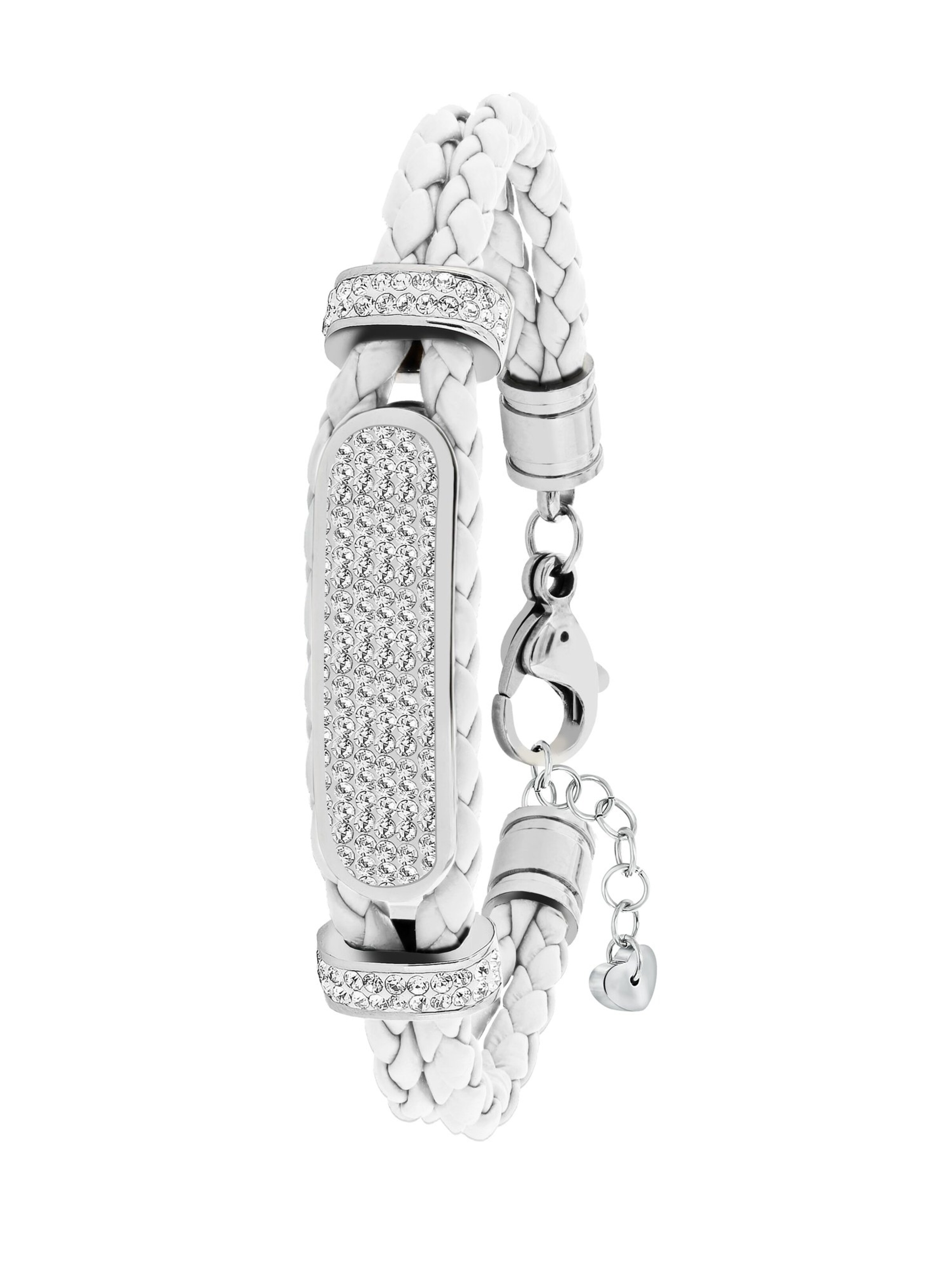 Lucardi Bracelet 'Freunde für immer' en argent, Vue avec produit