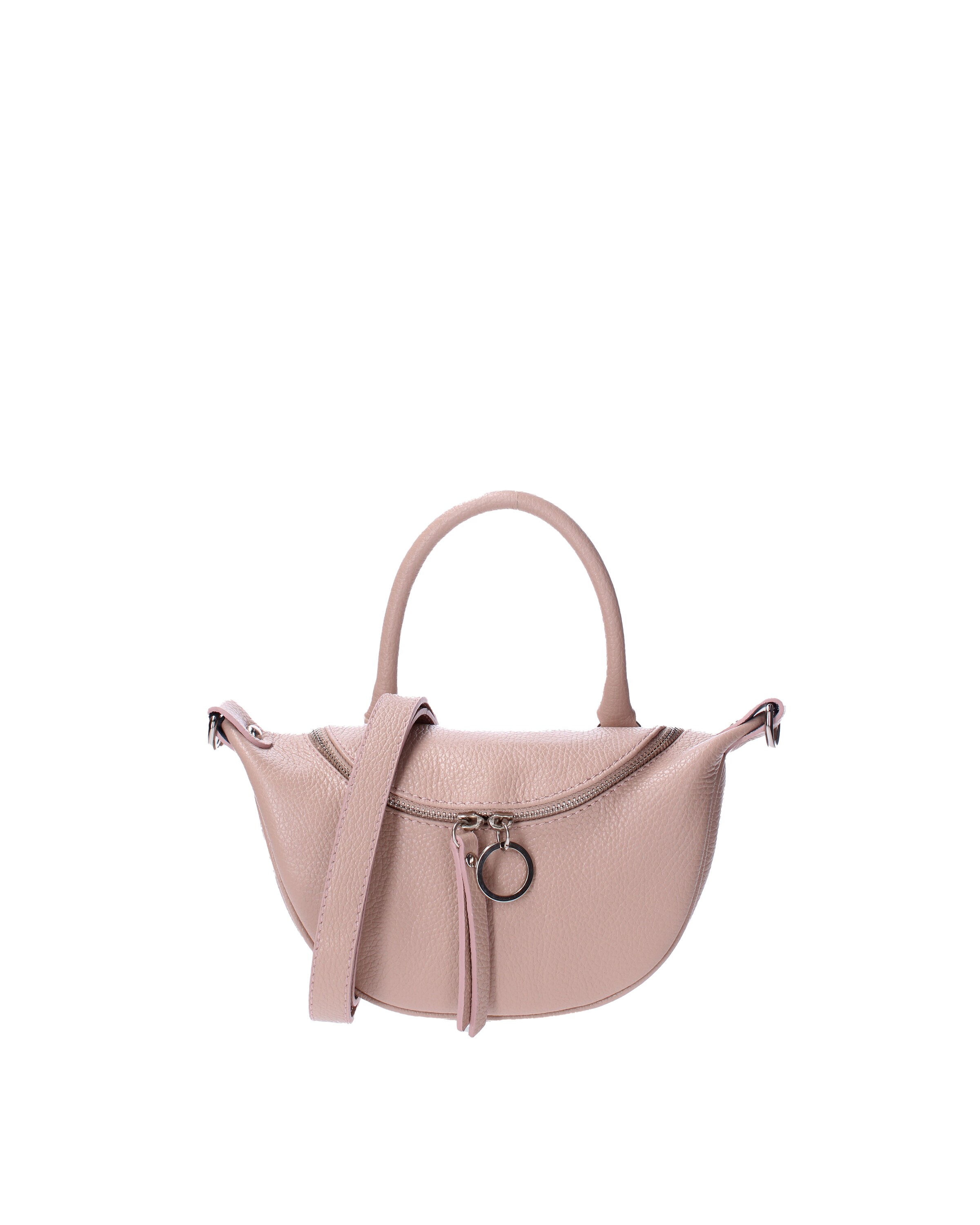 Borsa a mano di Viola Castellani in rosa: frontale