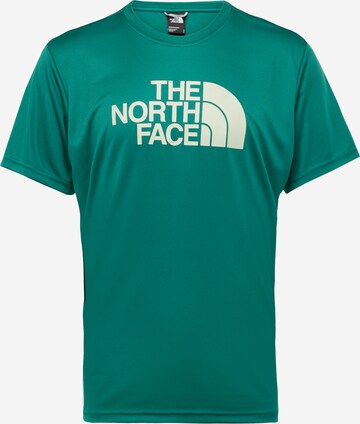 THE NORTH FACE Funktionsshirt 'REAXION' in Grün: predná strana