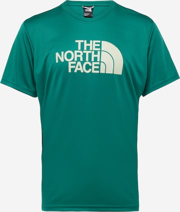 THE NORTH FACE Functioneel shirt 'REAXION' in Groen: voorkant