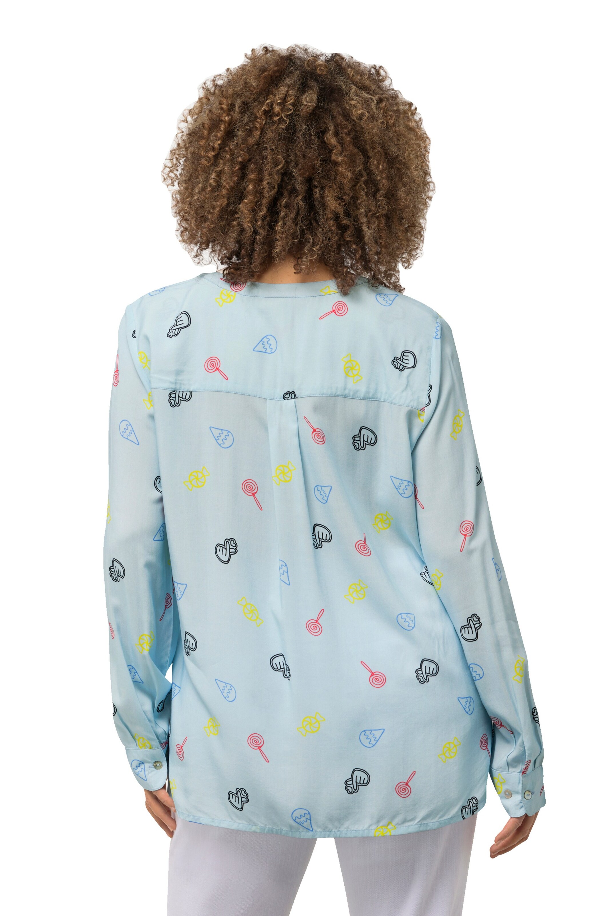 Ulla Popken Blouse in Blauw