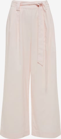 The Fated Wide leg Broek 'EVA' in Roze: voorkant