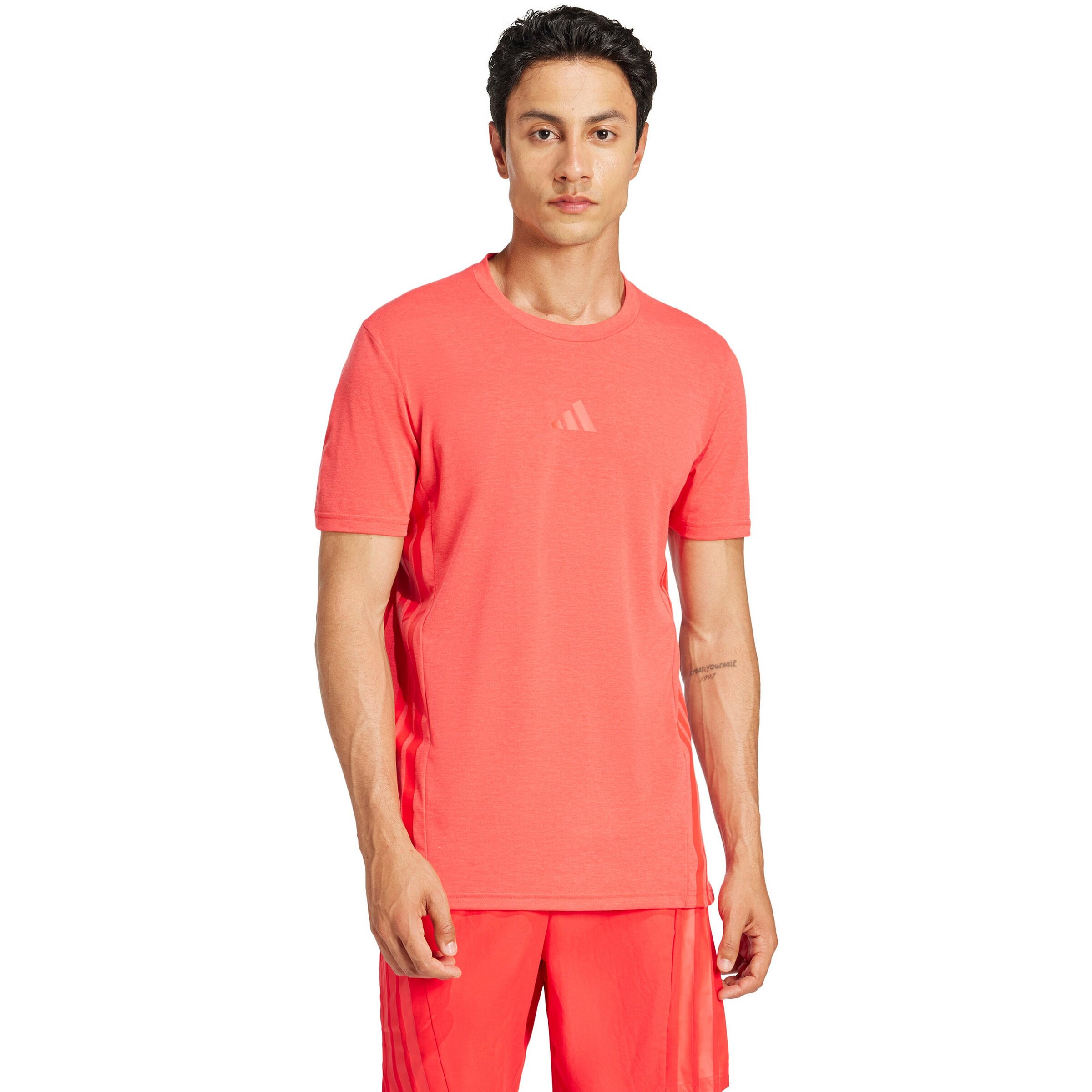 ADIDAS PERFORMANCE Performance Shirt 'D4T' in Red: front