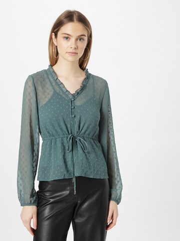 ABOUT YOU Blouse 'Tessa' in Green: front