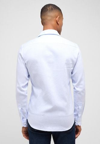 ETERNA Slim fit Button Up Shirt in Blue