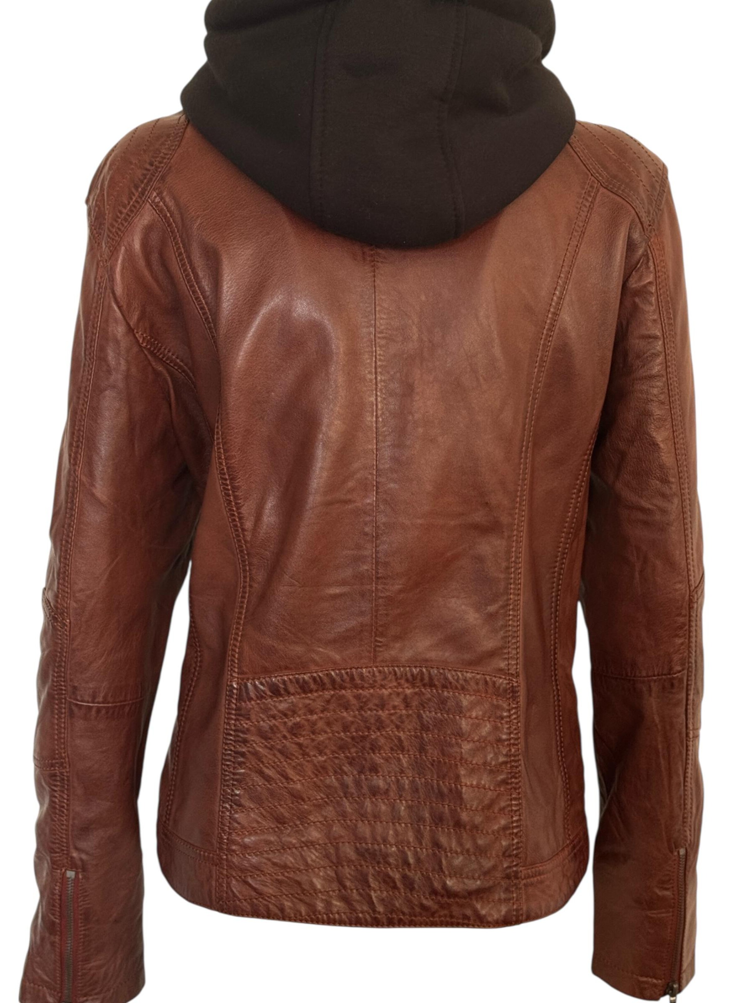 CBL Between-season jacket 'Lederjacke' in Brown