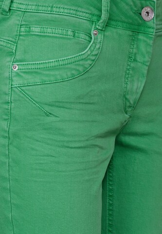 CECIL Slim fit Chino Pants in Green