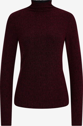 Pull-over WE Fashion en rouge : devant