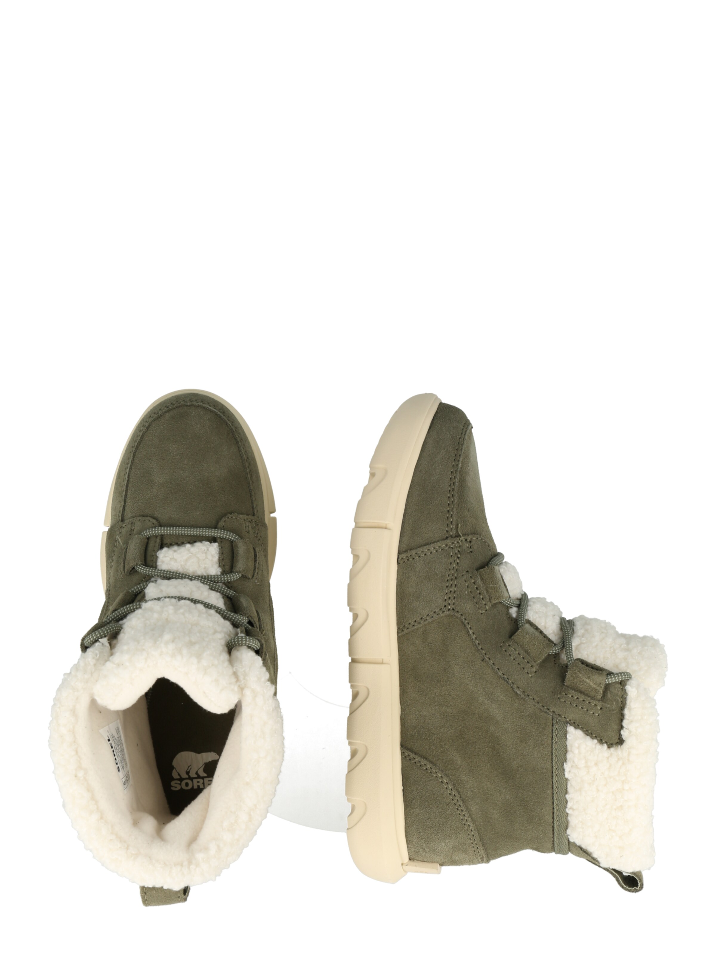 SOREL Lumesaapad 'Explorer Next Carnival WP', värv roheline