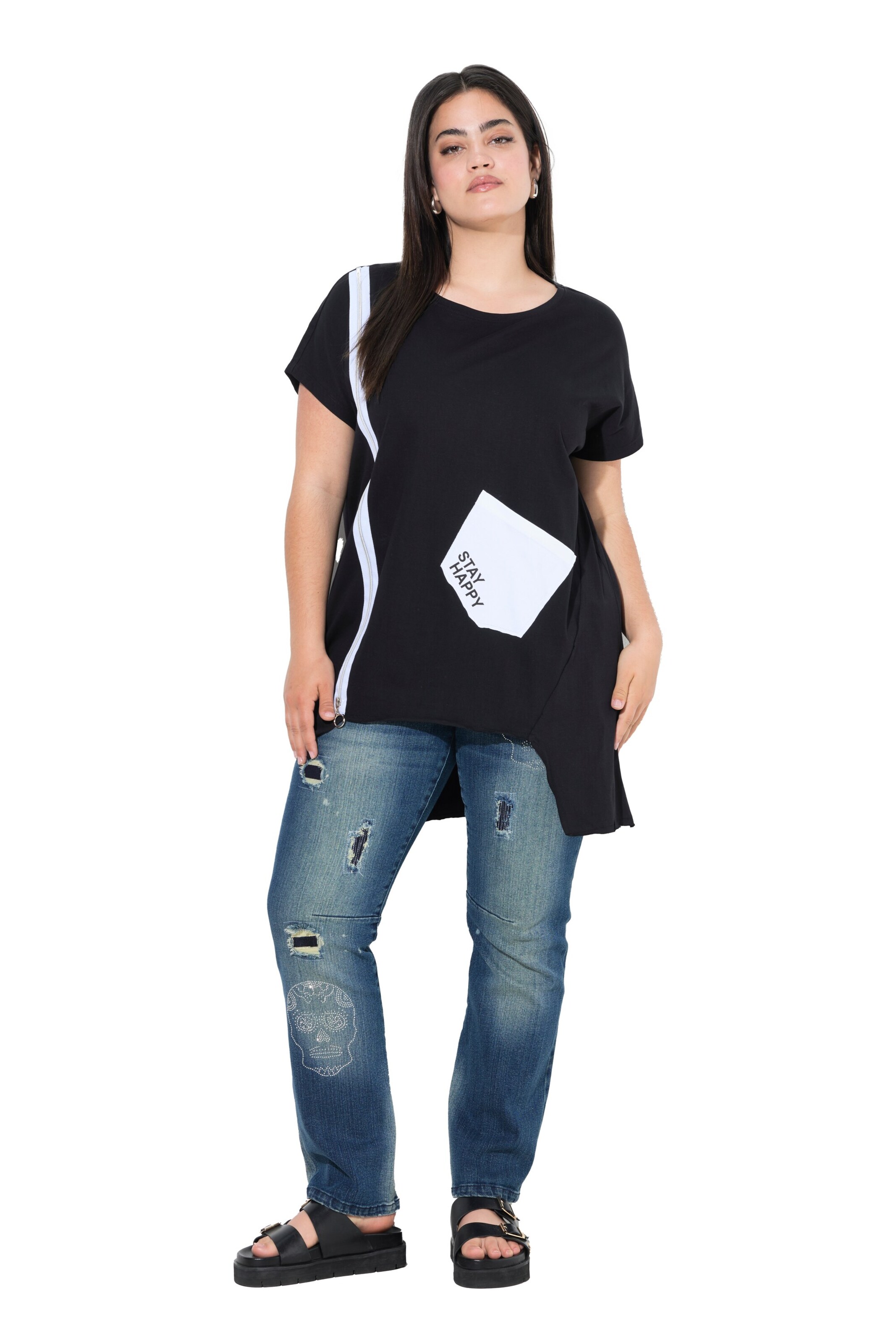 Angel of Style Shirt in Schwarz