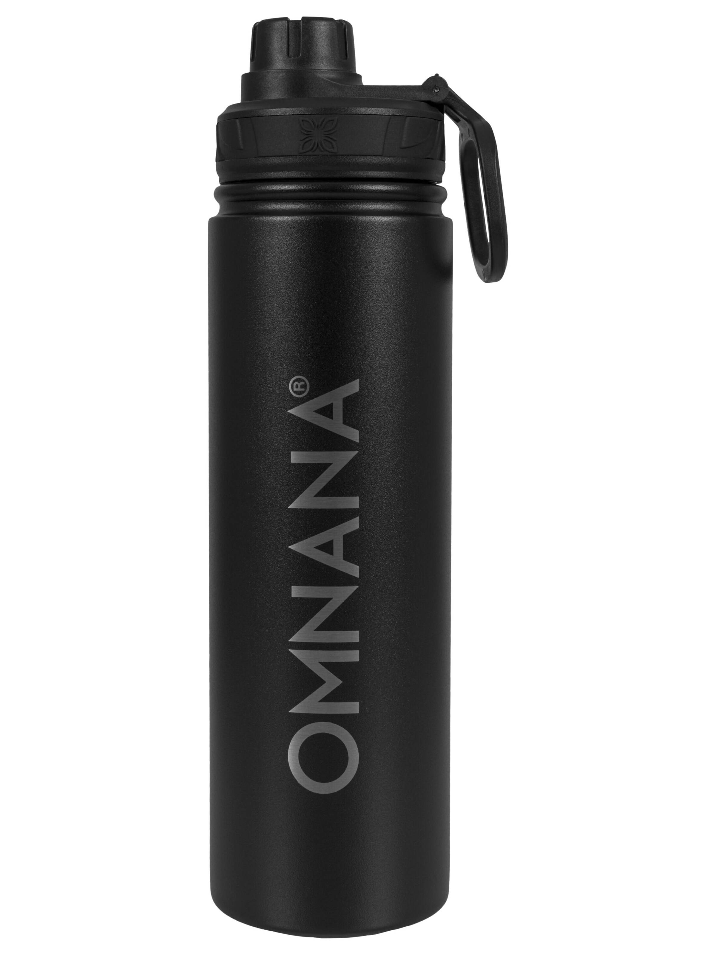 OMNANA Drinking Bottle 'HYDR8™' in Black