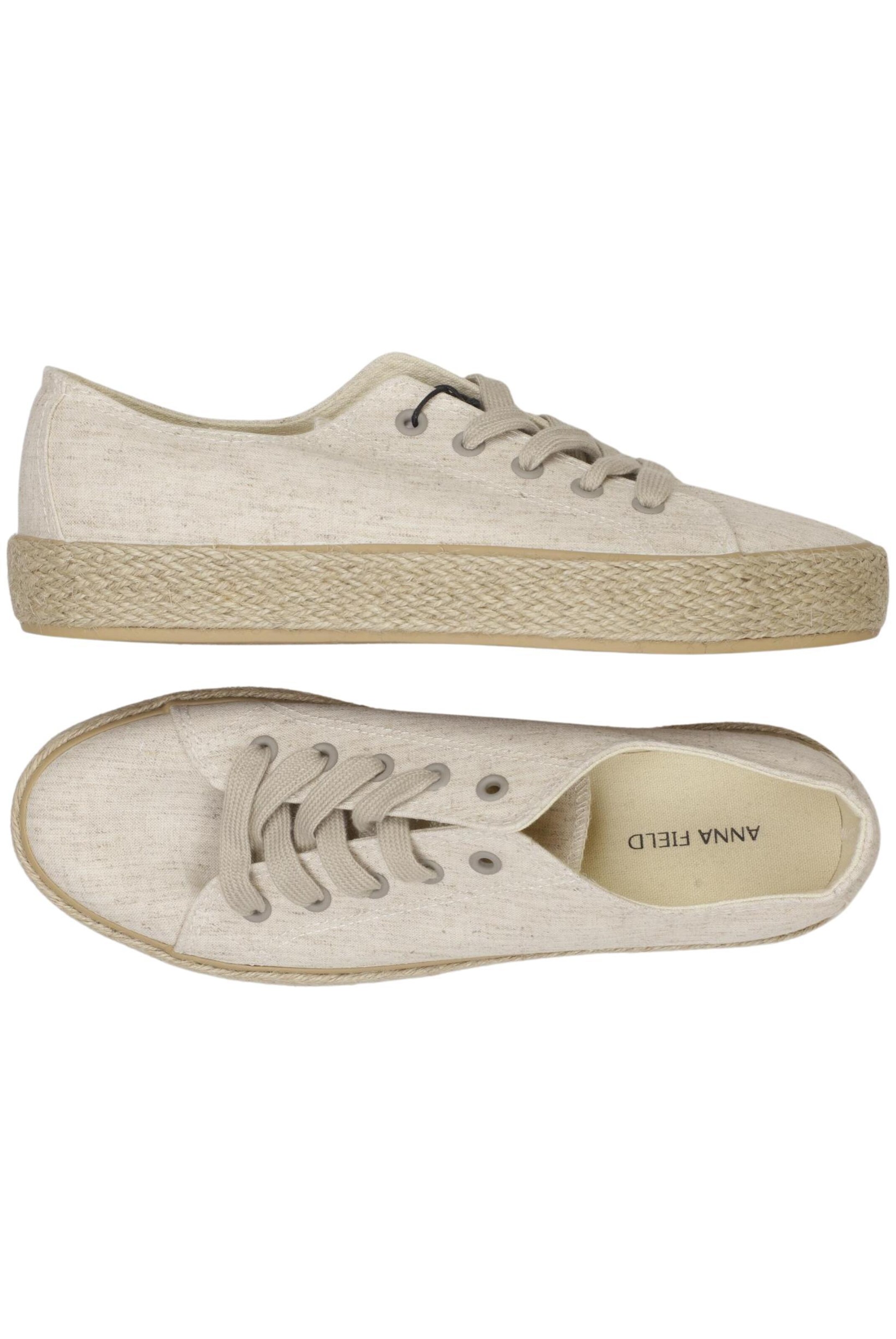 Anna Field Flats & Loafers in 40 in Beige: front