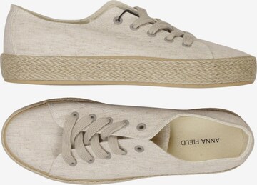 Anna Field Flats & Loafers in 40 in Beige: front