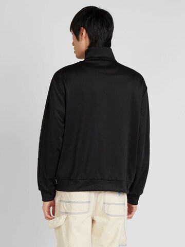 ADIDAS SPORTSWEAR Athletic Zip-Up Hoodie 'TIRO' in Black