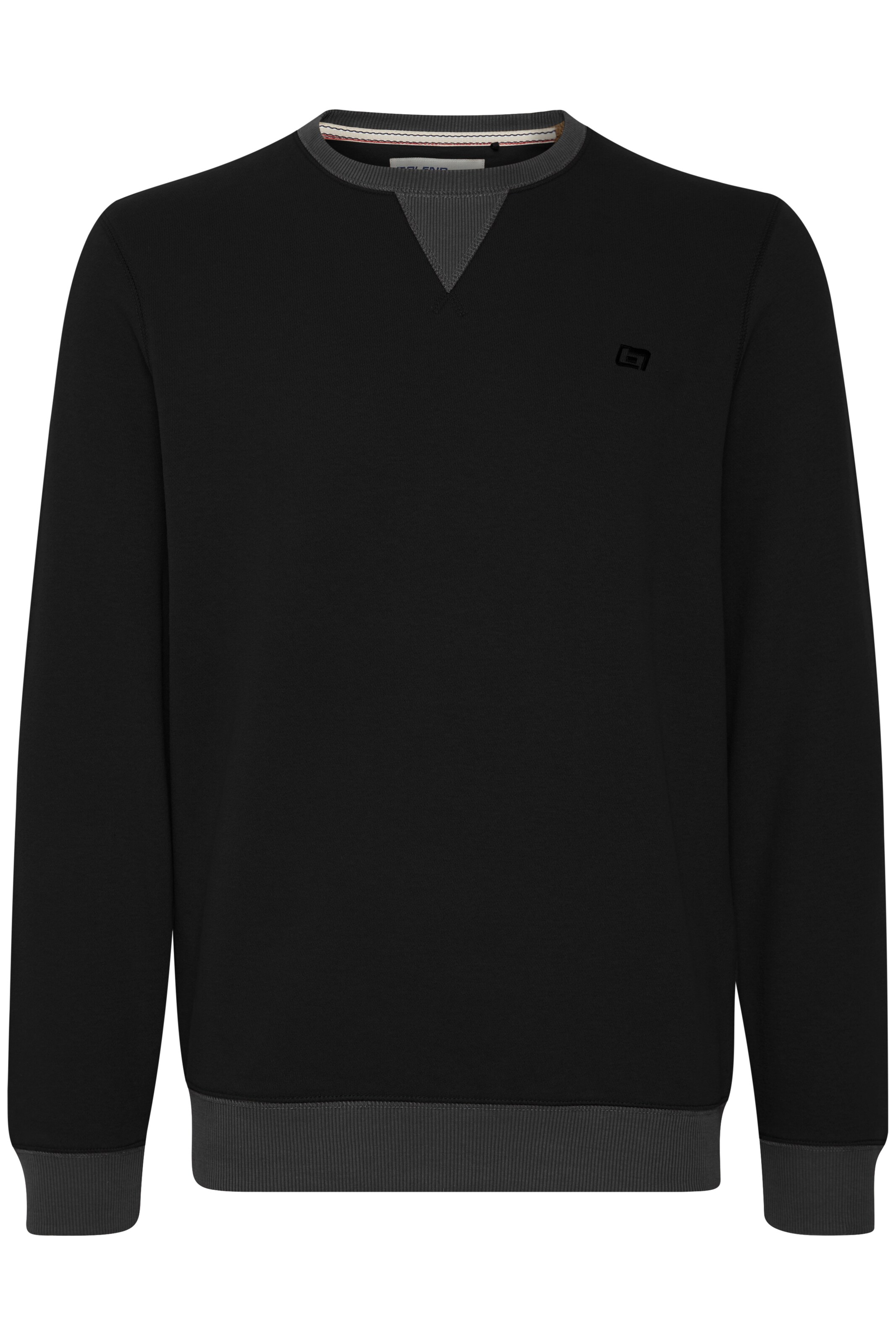 Sweat-shirt BLEND en noir : devant