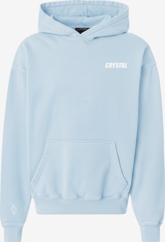 Crystal Paris Sweatshirt 'Champs' in Blue: front