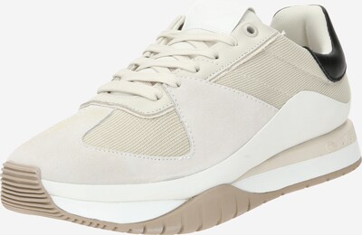 Calvin Klein Platform trainers in Light beige / Black / White, Item view