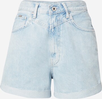 Jean 'RACHEL' Pepe Jeans en bleu : devant