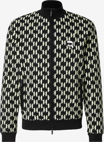 Karl Lagerfeld Collegetakki värissä musta: etupuoli