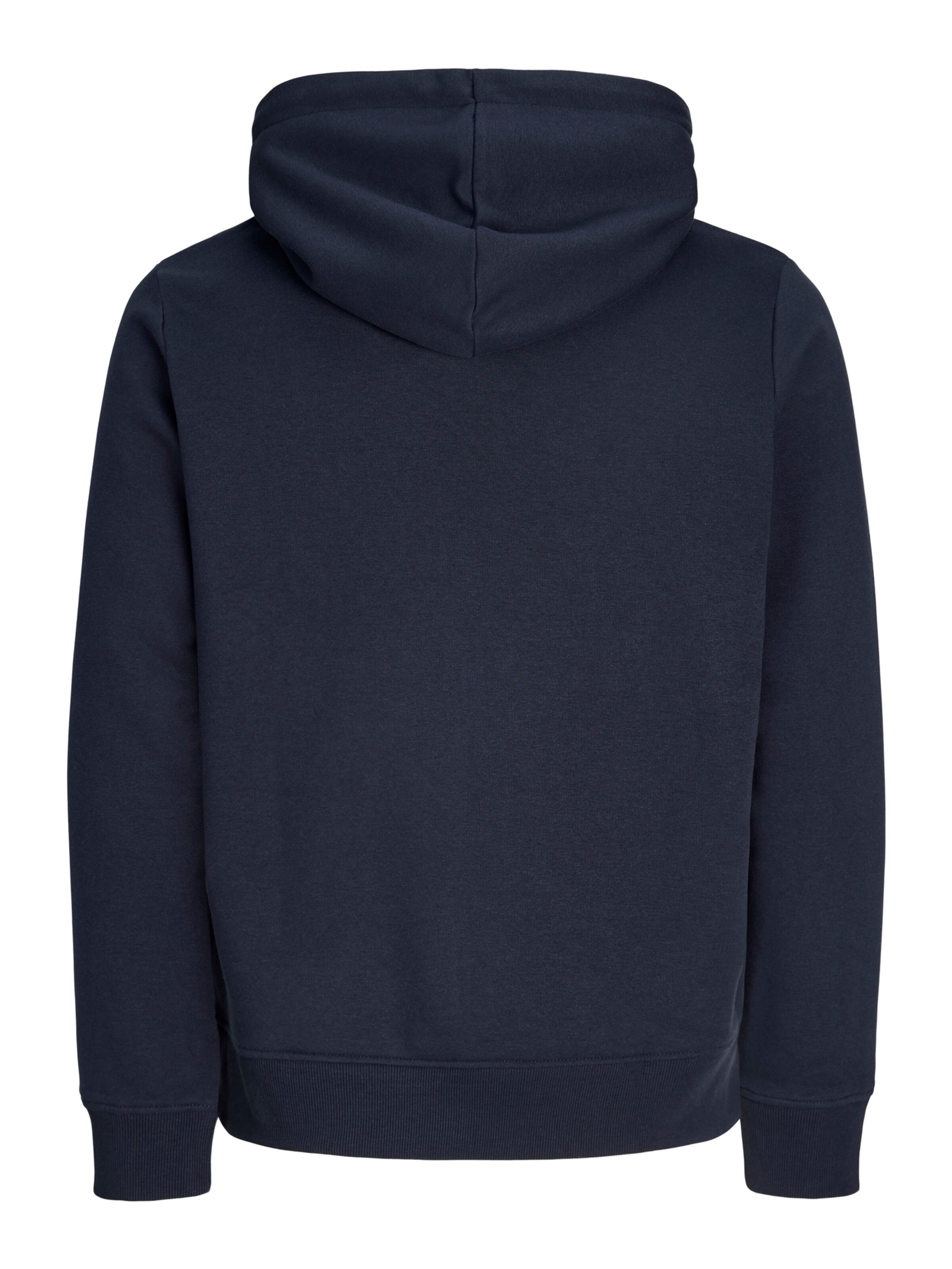 Jack & Jones Plus Zip-Up Hoodie 'JJBUSTER' in Blue