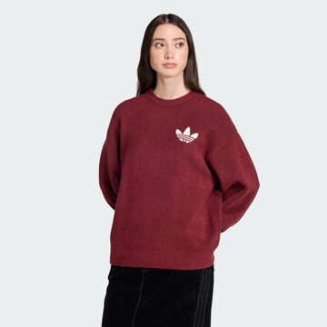 Pull-over 'Athletic Dept' ADIDAS ORIGINALS en rouge : devant