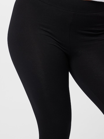 ONLY Carmakoma Skinny Leggings 'Time' in Black