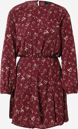 AX Paris Jurk in de kleur Gemengde kleuren / Wijnrood, Productweergave