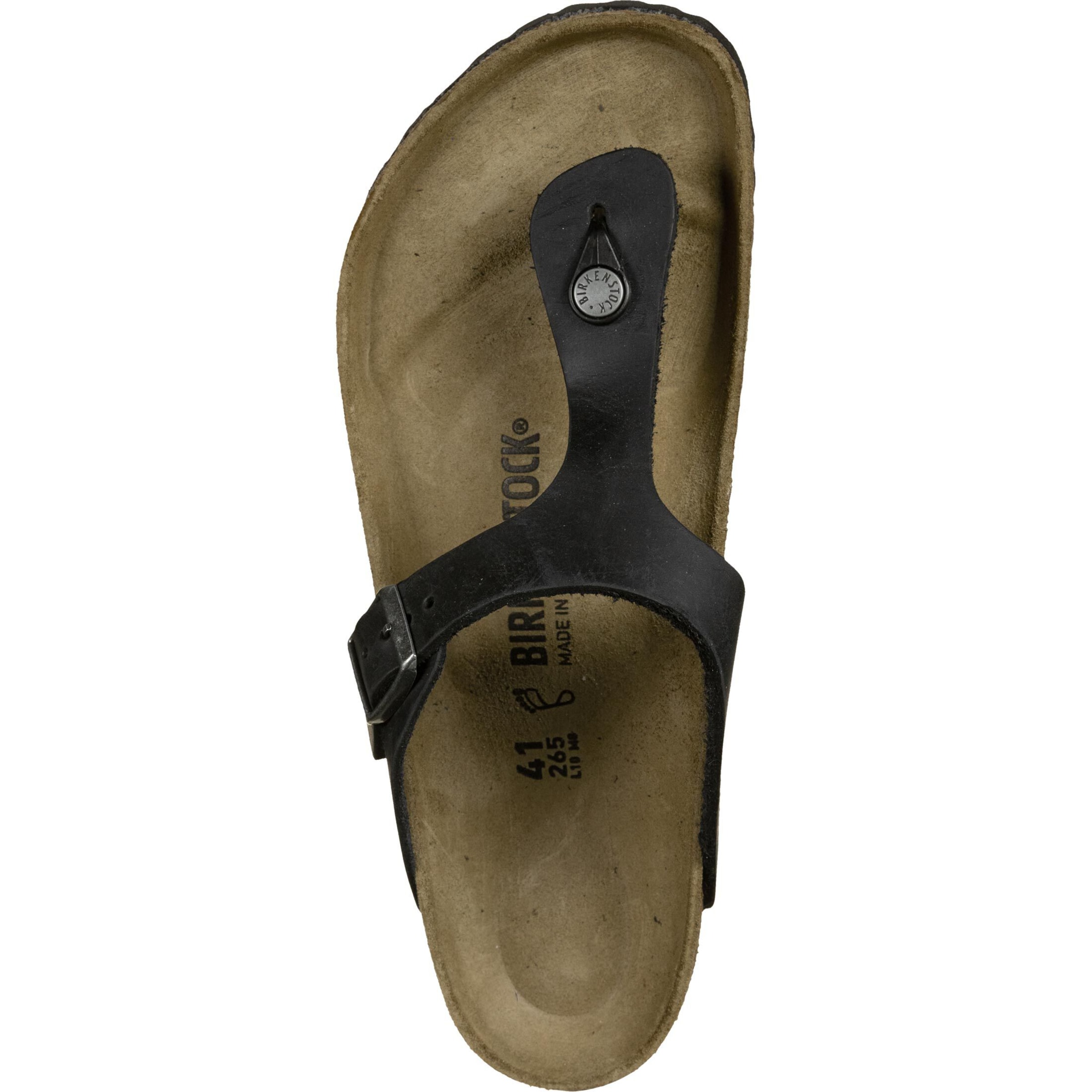 BIRKENSTOCK Klipklappere 'Gizeh' i sort