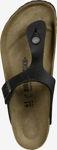 BIRKENSTOCK Japonki 'Gizeh' w kolorze czarny