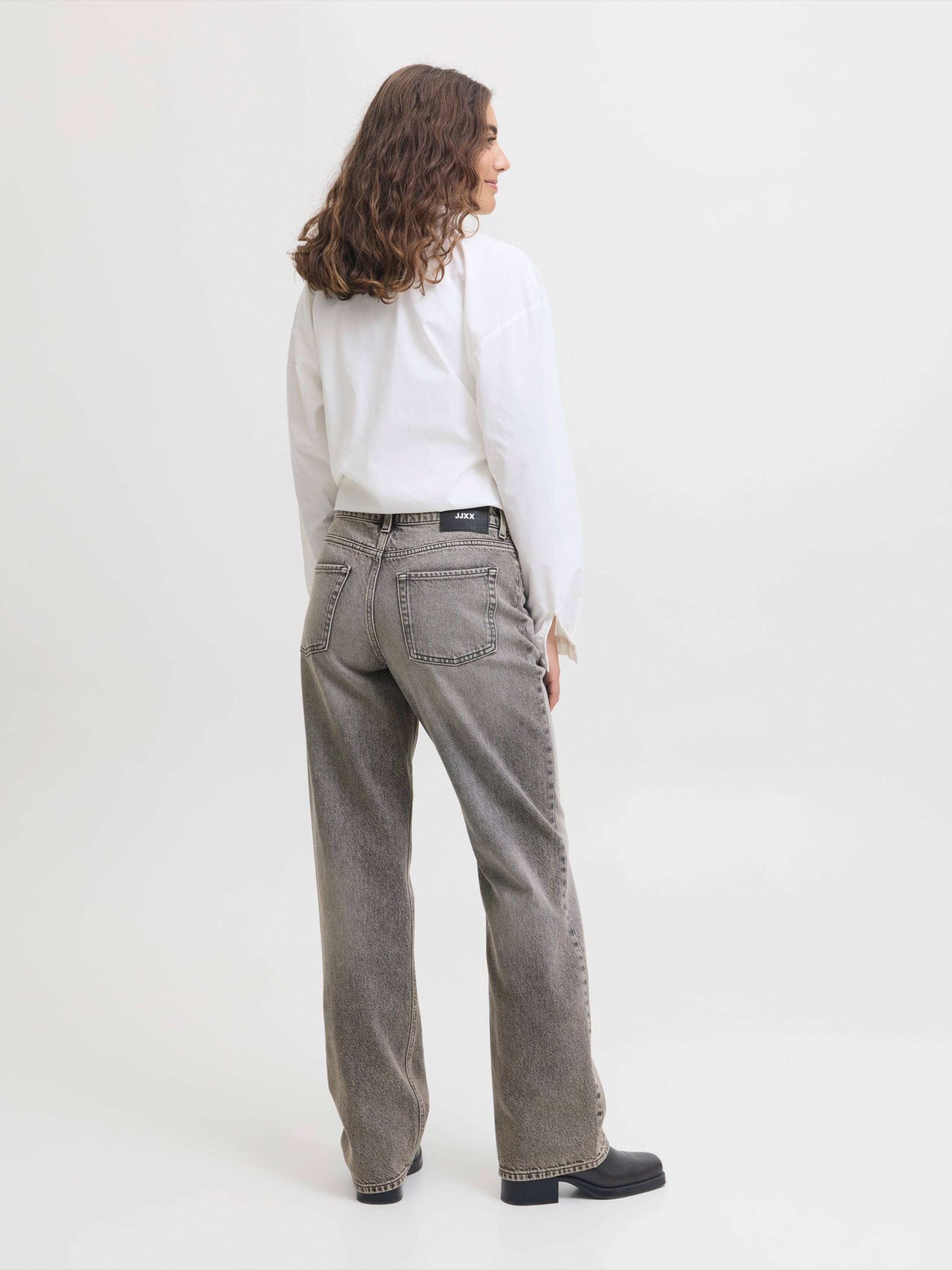 JJXX Loose fit Jeans 'JXSeville' in Grey Denim | ABOUT YOU