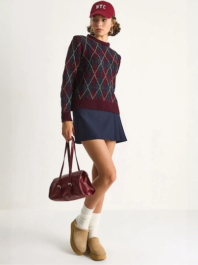 Bianco Lucci Pull-over 'Pullover' en S-M en mélange de couleurs, Vue avec produit
