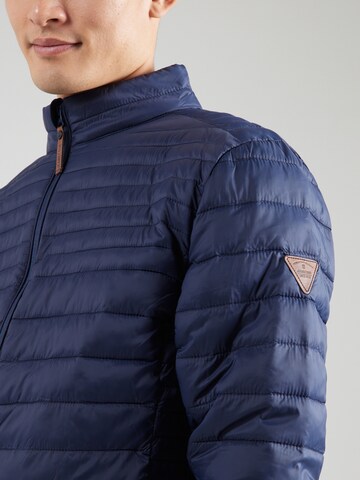 INDICODE JEANS Jacke 'Islington' in Blau